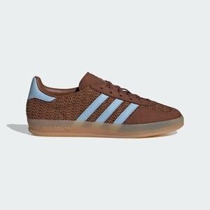 9W - [NEW] Women's adidas Gazelle Indoor Shoes 'Brown' JS1417